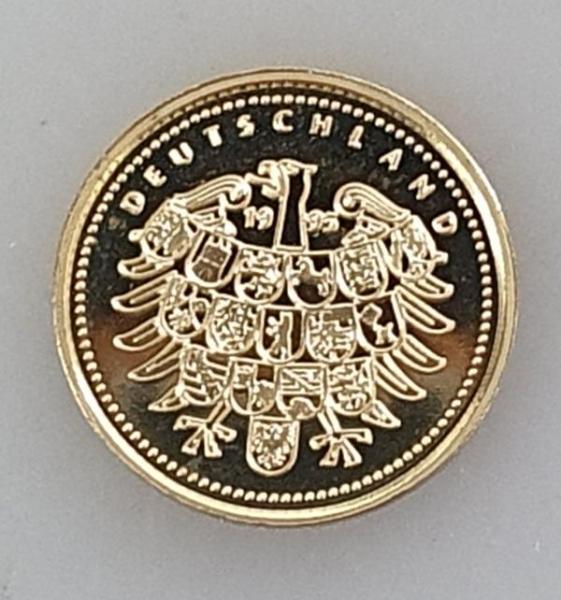 Goldmedaille "Bundeskanzler Helmut Kohl" aus 999,9 Gold