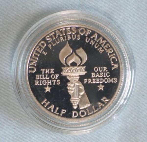 USA Half Dollar Silber 1993 Liberty James Madison pp in Kapsel