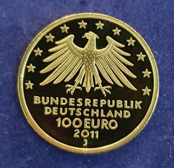 100 Euro Gold 2004 "Wartburg" 1/2 oz 15,55g Feingold 999,9