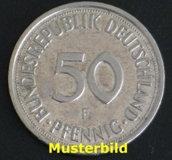 50 Pfennig 1968 F
