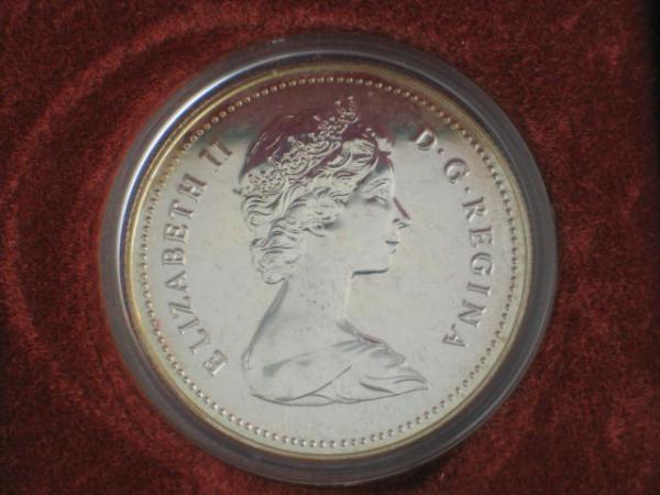 Elizabeth II 1 Dollar Canada "Eisbär" 500er Silbermünze in Originaletui