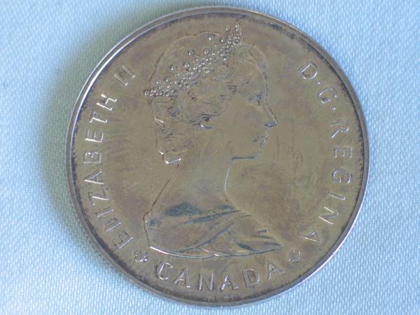 Canada Dollar "100 Jahre Nationalpark" aus 1985 aus 500er Silber