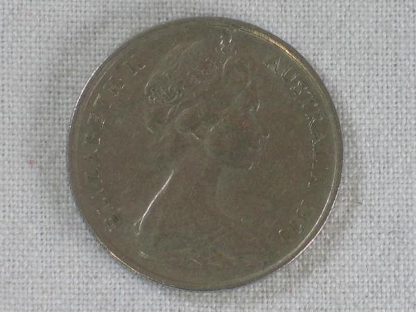 5 Cents 1970, Australien aus CuNi