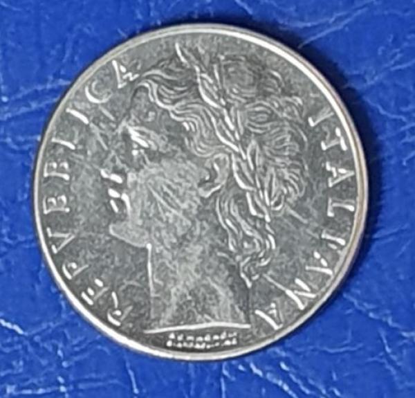 100 Lire, Italien, Kursmünze aus dem Jahr 1978