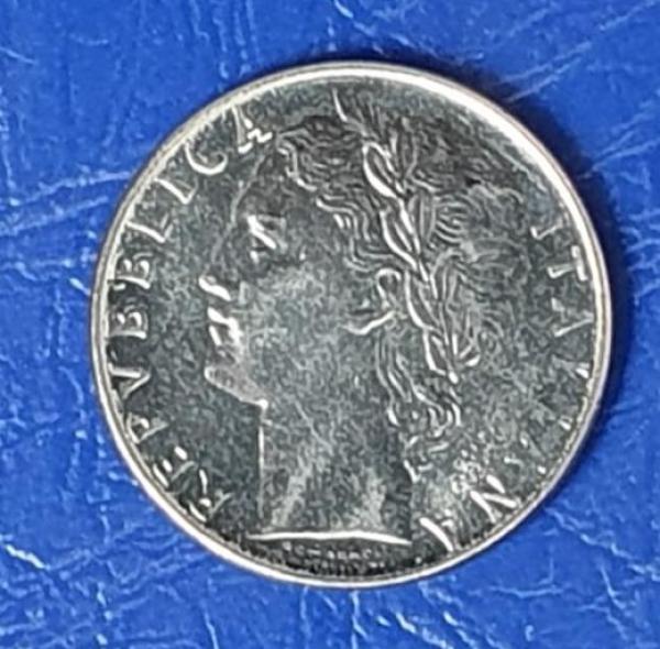 100 Lire, Italien, Kursmuenze aus dem Jahr 1984