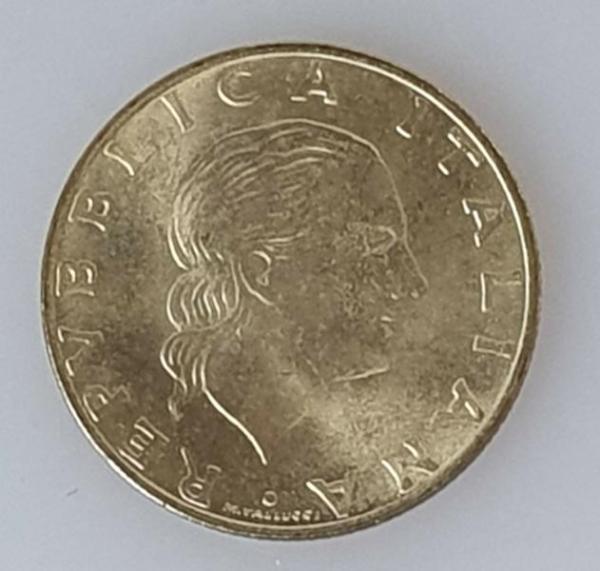 200 Lire, Italien, Kursmuenze aus dem Jahr 1980