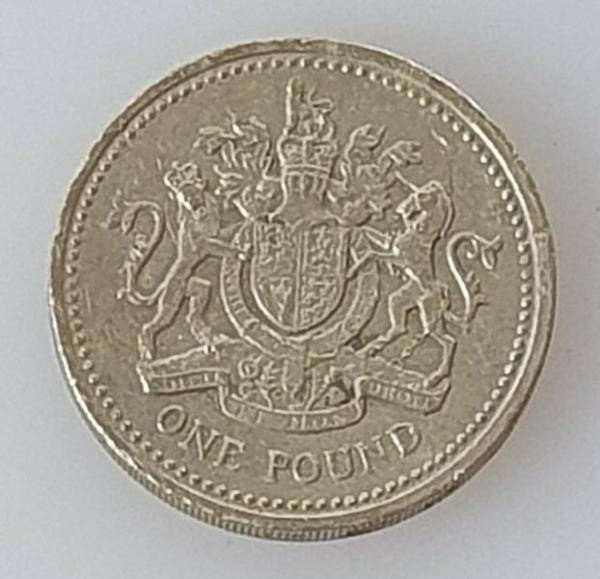 1 Pfund (One Pound) 1993 -Elisabeth II-, Großbritannien