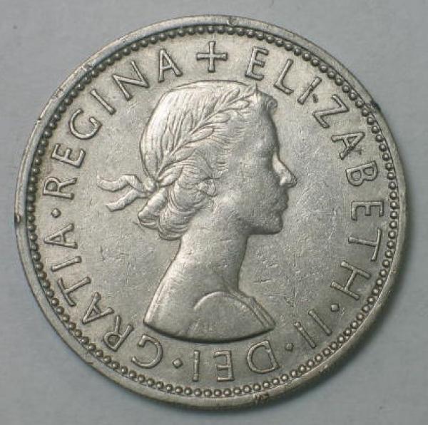 2 Shillings Elisabeth II 1965, Großbritannien, Two Shillings (Florin)