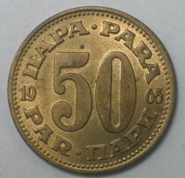 50 Para 1965, Jugoslawien