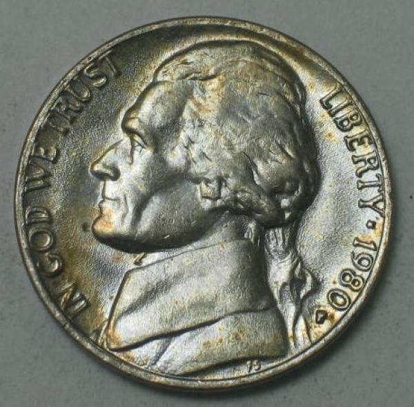 5 Cents -Thomas Jefferson- ab 1946, Vereinigte Staaten USA