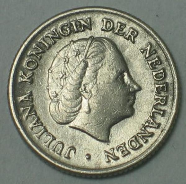 10 Cent -Königin Juliana- 1954, Niederlande