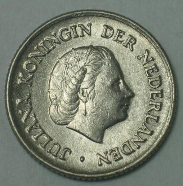 25 Cent -Königin Juliana- 1962, Niederlande