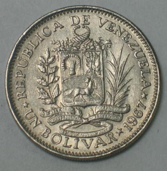 1 Bolivar 1967, Venezuela