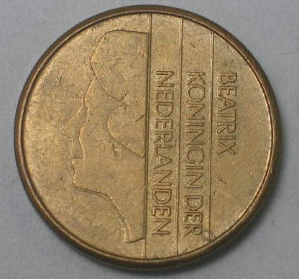 5 Gulden -Königin Beatrix- 1989, Niederlande