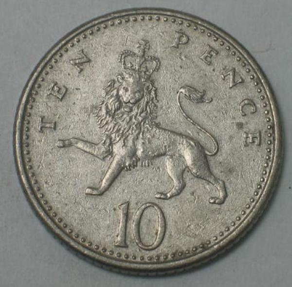 10 Pence 2004 Großbritannien - Elisabeth II-  1998-2008