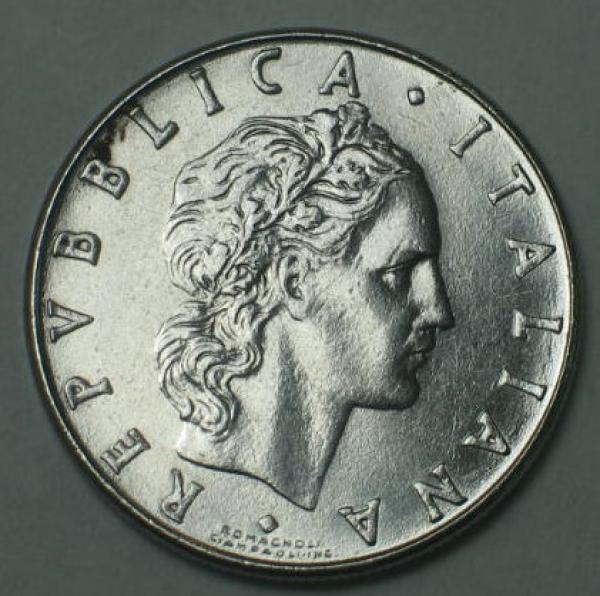 50 Lire 1976, Italien