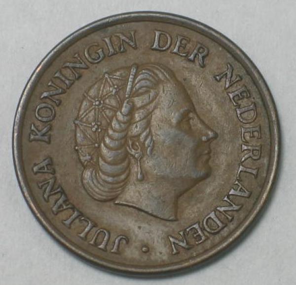 5 Cent -Königin Juliana- 1964, Niederlande