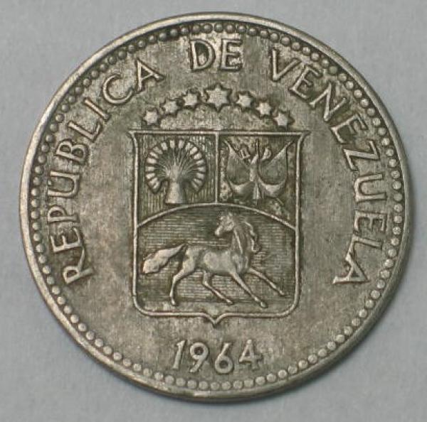 5 Centimos 1964, Venezuela