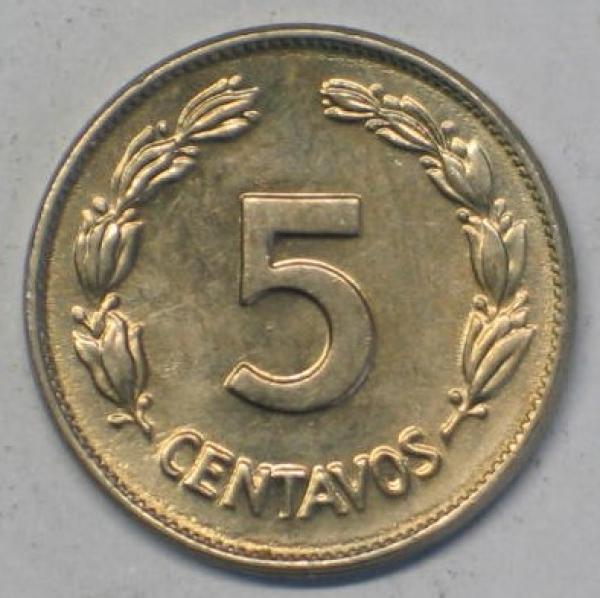 5 Centavos 1946, Ecuador