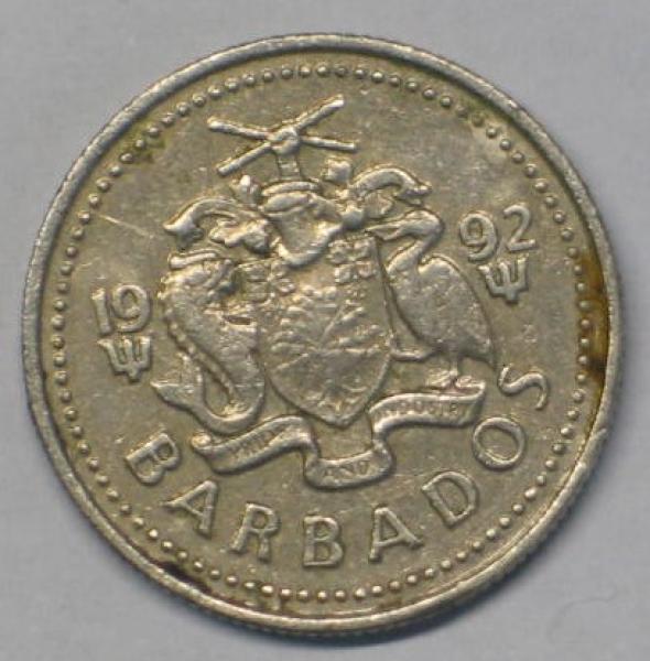 10 Cents 1992, Barbados