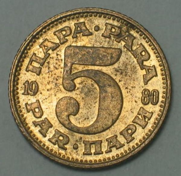 5 Para 1980, Jugoslawien