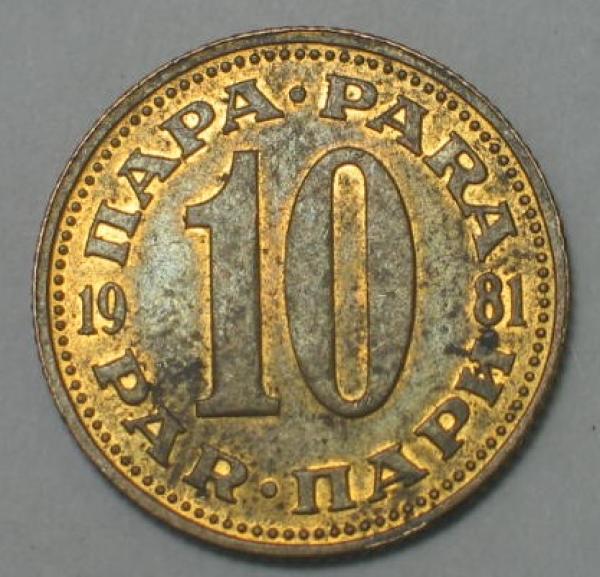 10 Para 1981, Jugoslawien