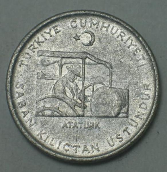 10 Kurus 1975, Türkei -FAO - Agricultural Progress Series-