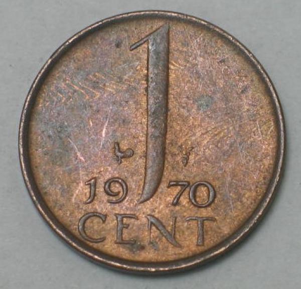 1 Cent -Königin Juliana- 1970, Niederlande