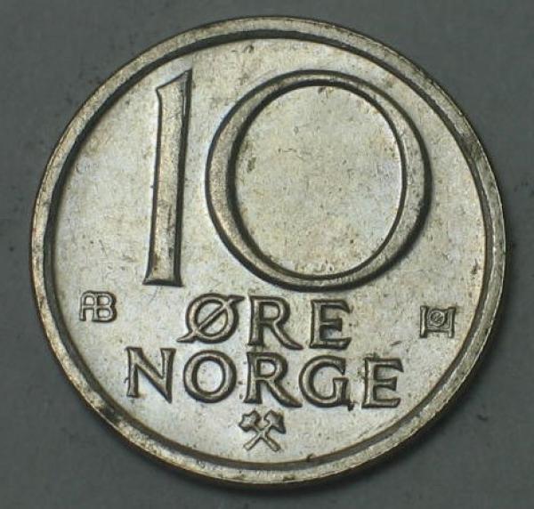 10 Öre 1977, Norwegen
