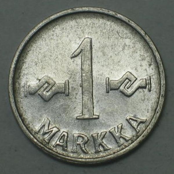 1 Markka 1955, Finnland