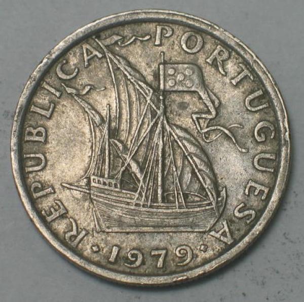 2,5 Escudos 1979, Portugal