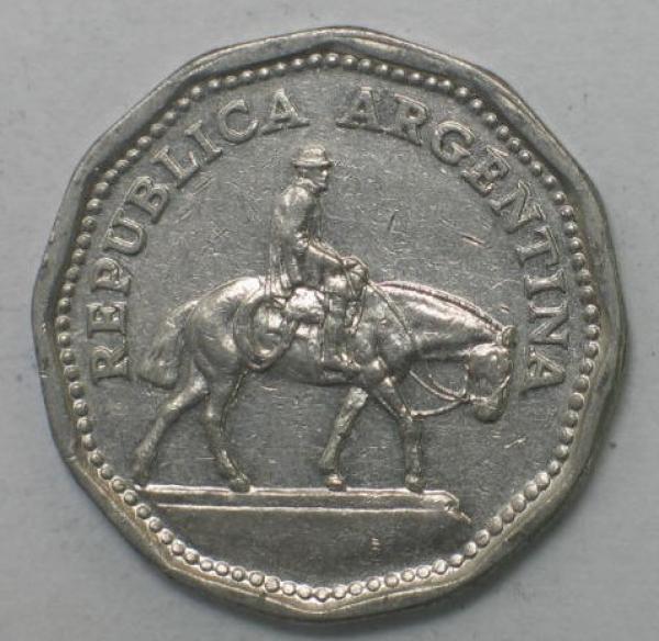 10 Pesos 1962, Argentinien