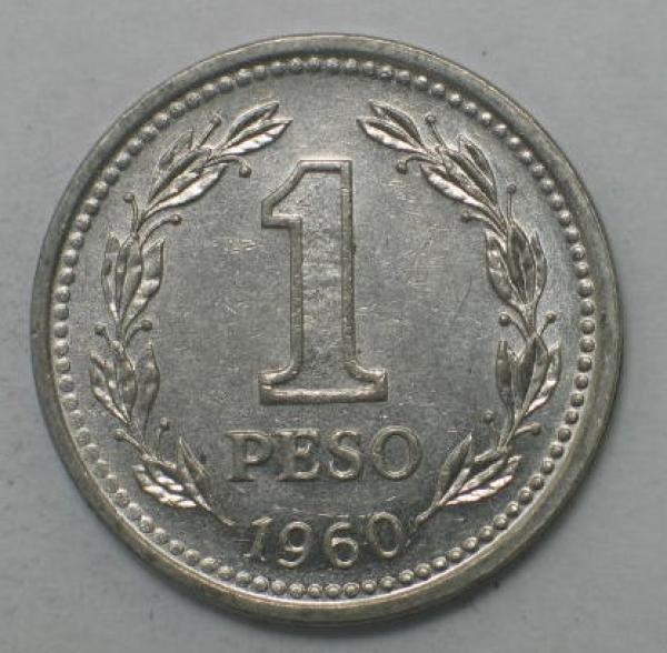 1 Peso 1960, Argentinien