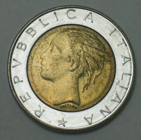 500 Lire 1985, Italien