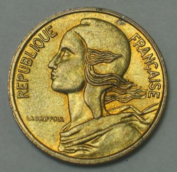 5 Centimes 1982, Frankreich
