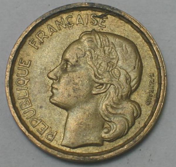 10 Francs 1951, Frankreich