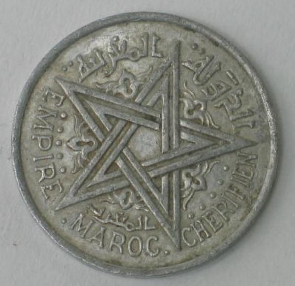 1 Franc 1951, Marokko Französisches Protektorat