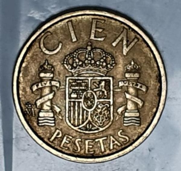 100 (Cien) Pesetas 1986 König Juan Carlos I, Spanien