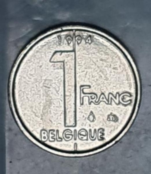 1 Franc 1994 -Belgique- König Albert II, Belgien