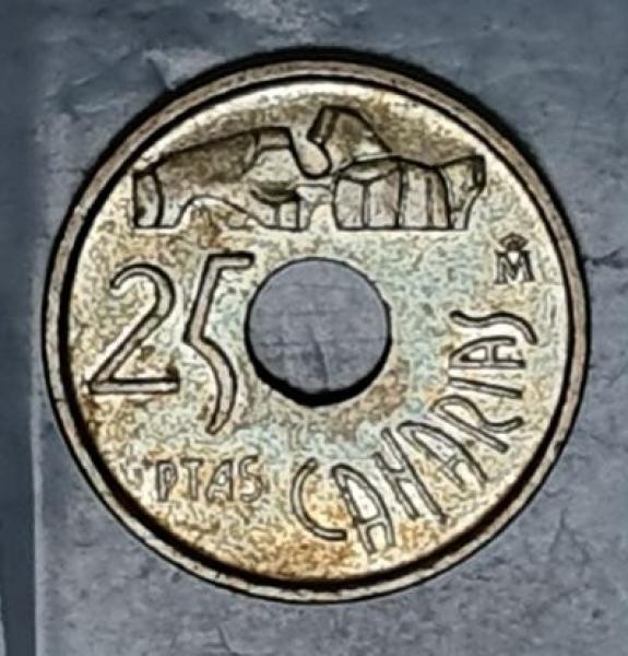 25 Pesetas 1994 -Kanarische Inseln, Spanien