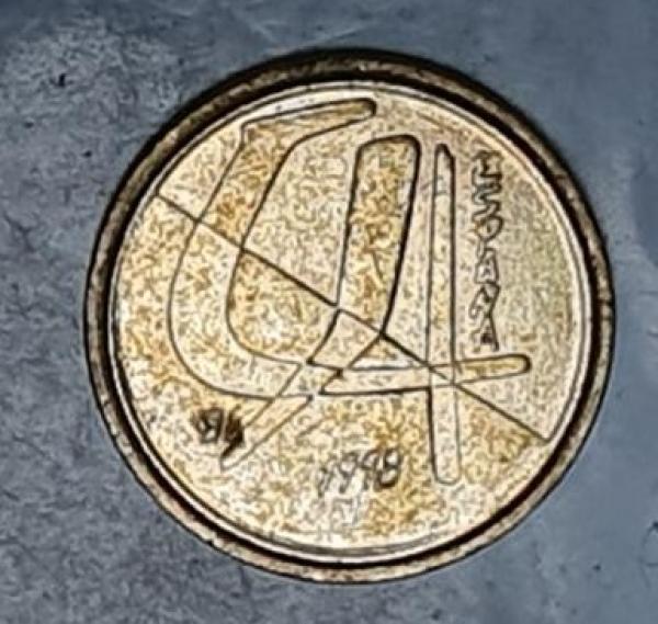 5 Pesetas 1998, Spanien