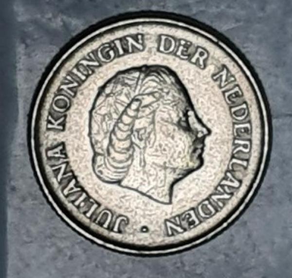 25 Cent 1966 Königin Juliana, Niederlande