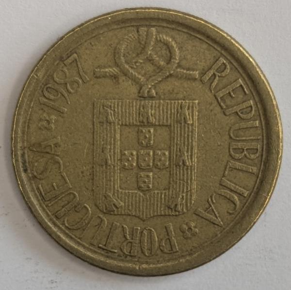 10 Escudos 1987, Portugal