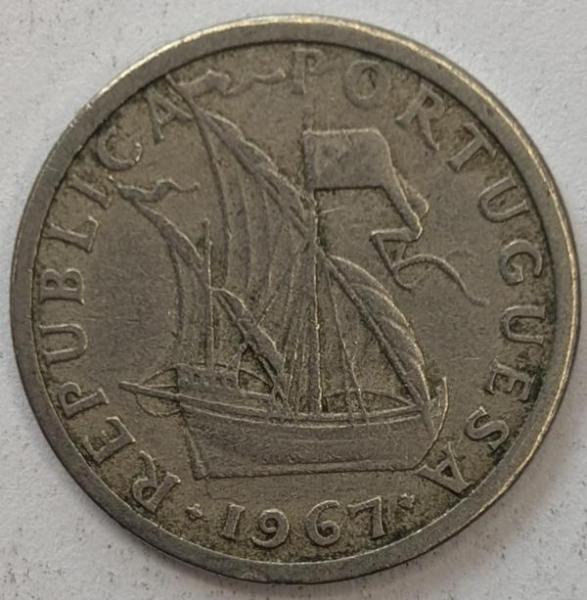 2,5 Escudos 1967, Portugal