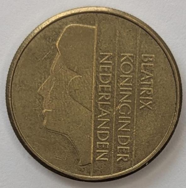 5 Gulden 1989, Königin Beatrix, Niederlande