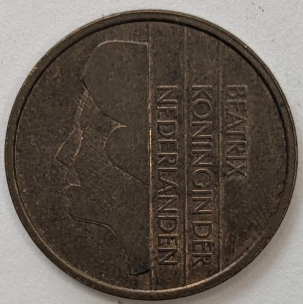 5 Cent 1988, Königin Beatrix, Niederlande