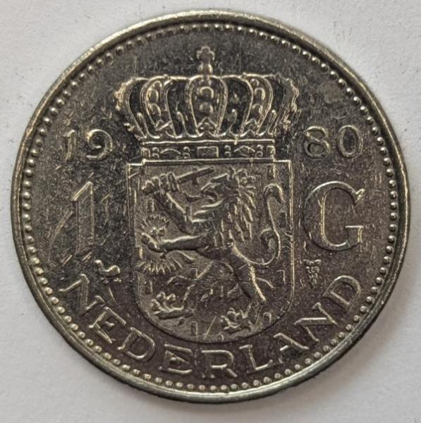 1 Gulden 1980, Königin Juliana, Niederlande