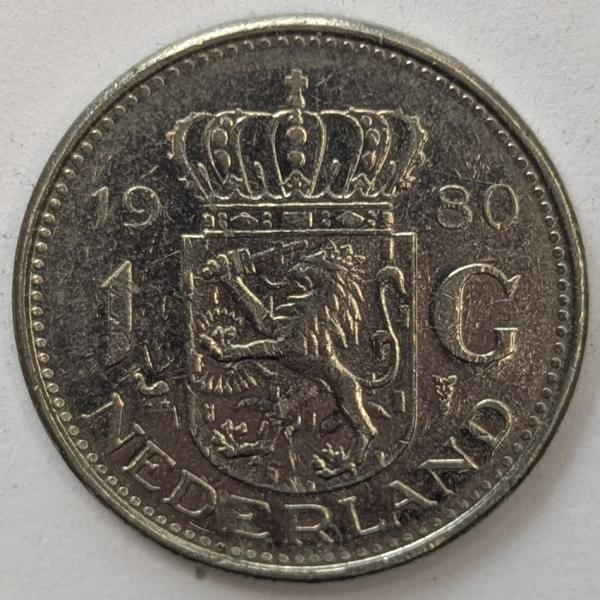 1 Gulden 1980, Königin Juliana, Niederlande