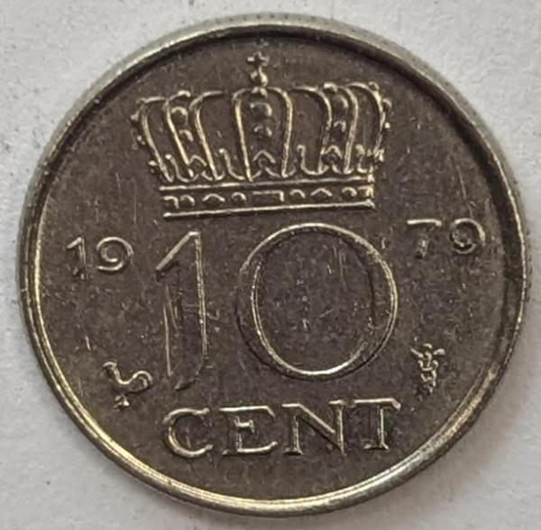 10 Cent 1979, Königin Juliana, Niederlande