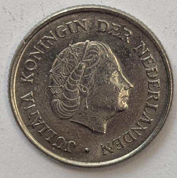 25 Cent 1976, Königin Juliana, Niederlande
